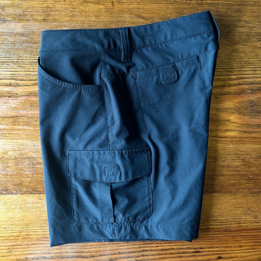 Eddie Bauer Black Casual Cargo Shorts Size 4 - Picture 2 of 4